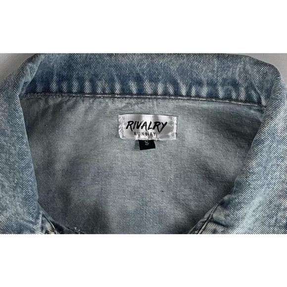 Rivalry Runway Yee Haw Denim Jacket Size Small - Picture 2 of 3